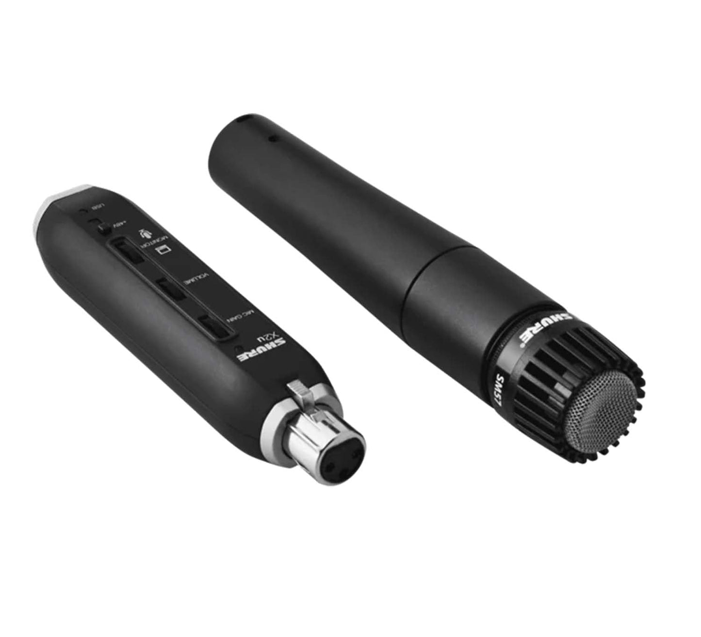 Shure SM57-X2U USB Digital Bundle with Instrument Microphone and  XLR-to-USB Adapter - Hollywood DJ