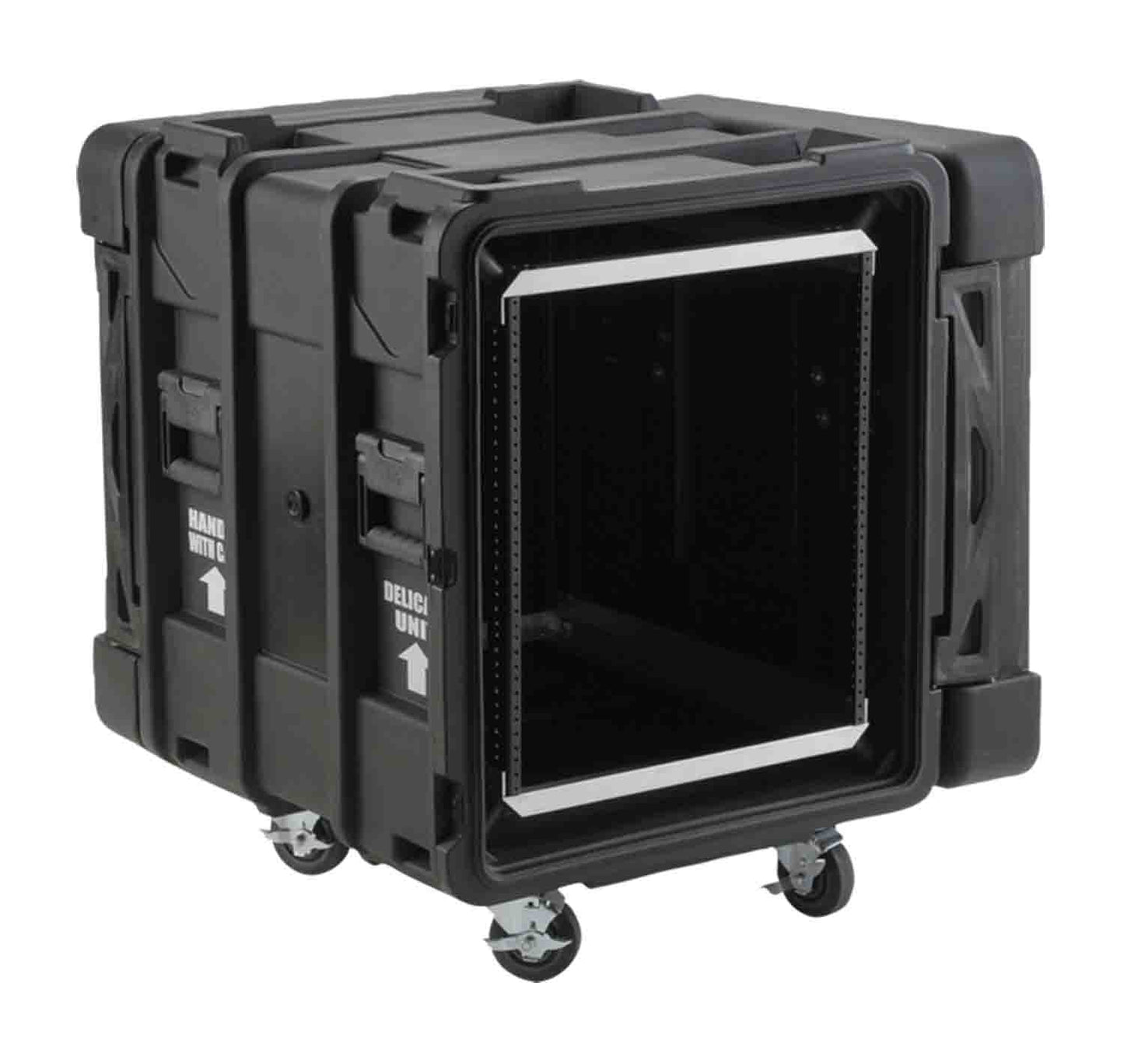 SKB Cases 3SKB-R912U24, 12U 24-inch Deep rSeries Shock Rack Case - Hollywood DJ