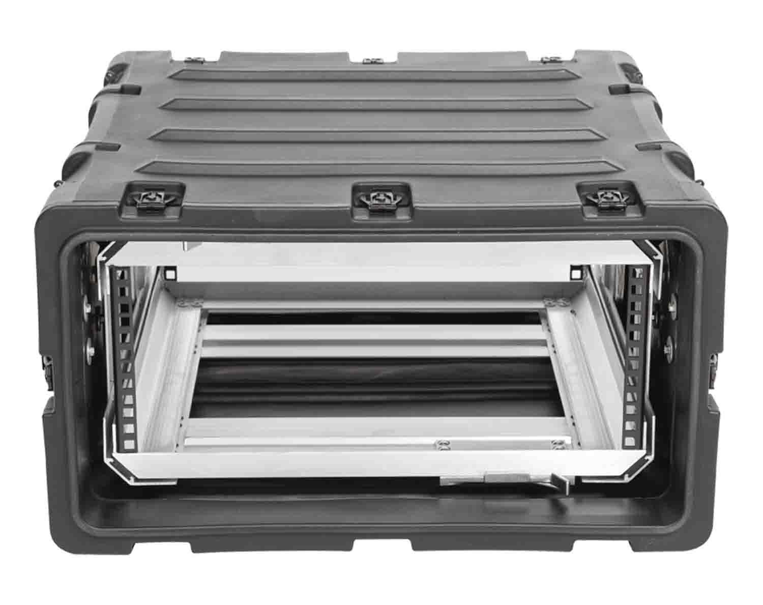 SKB Cases 3RR-4U20-22B, 4U 20-inch Deep RR Series Shock Rack Case - Hollywood DJ