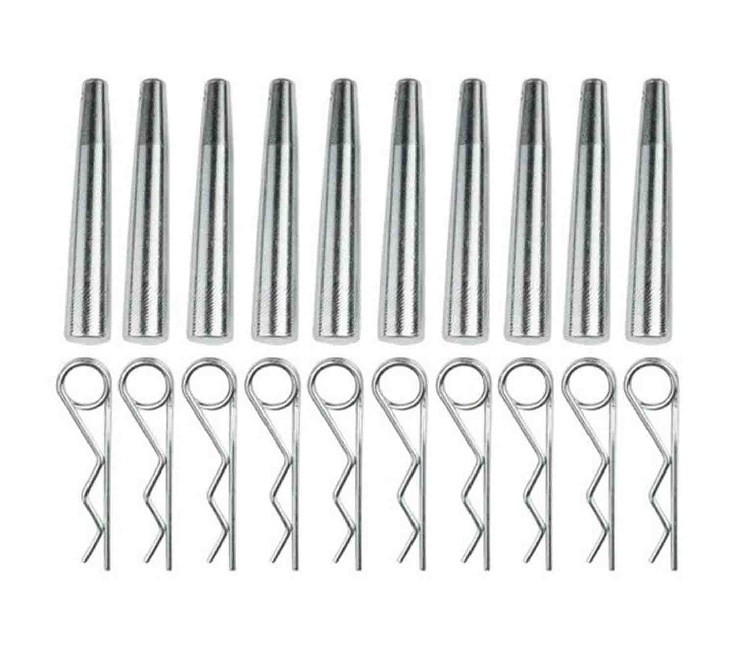 Galaxy Stage GS34-PC, Pins and Safety Clips for GS34 truss - 10 Packs - Hollywood DJ