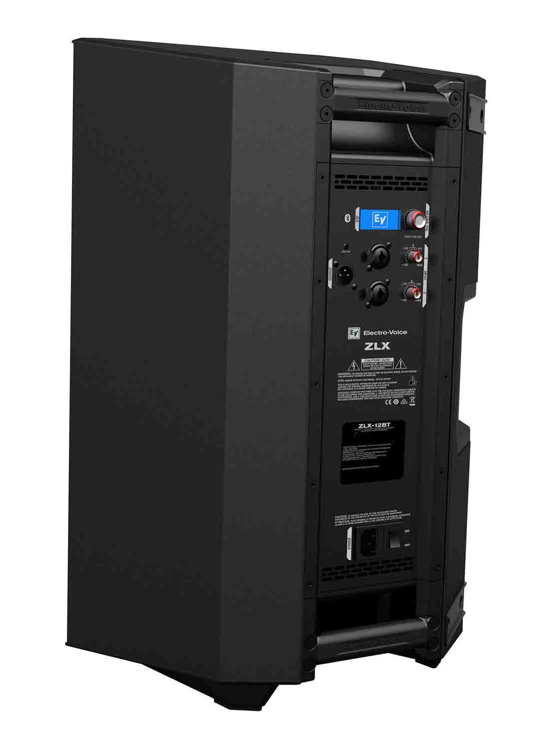 Electro-Voice ZLX-12BT-US, 12" 2-Way 1000W Powered Loudspeaker with Bluetooth (Black) - Hollywood DJ