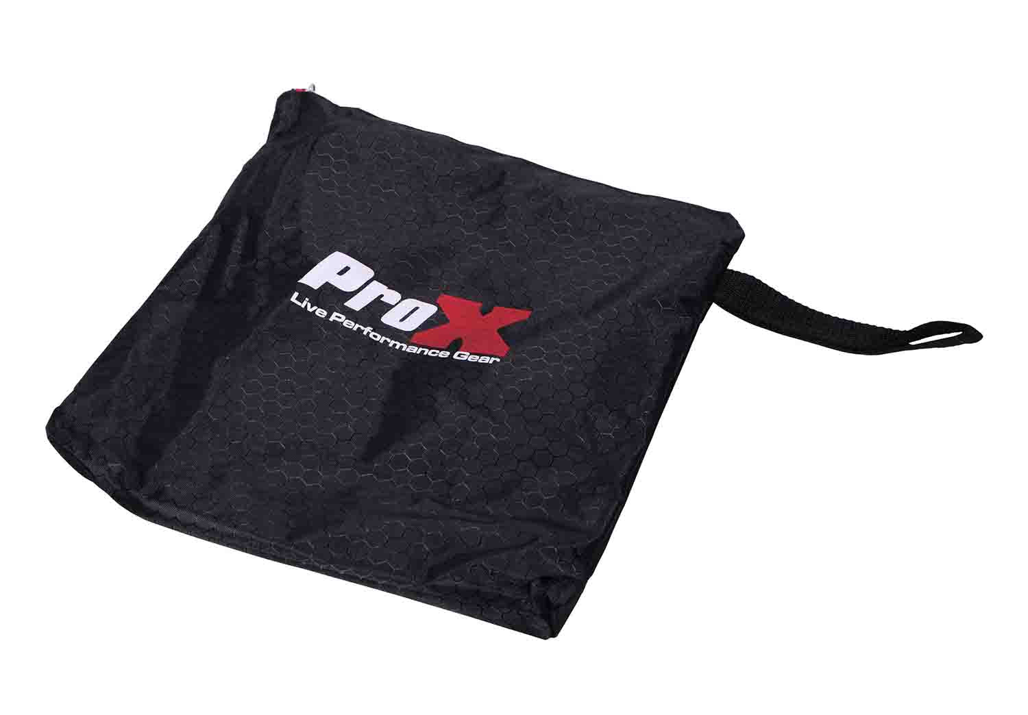 ProX T-LPS600WHITE, DJ Foldable Laptop Stand with Carrying Bag - White - Hollywood DJ
