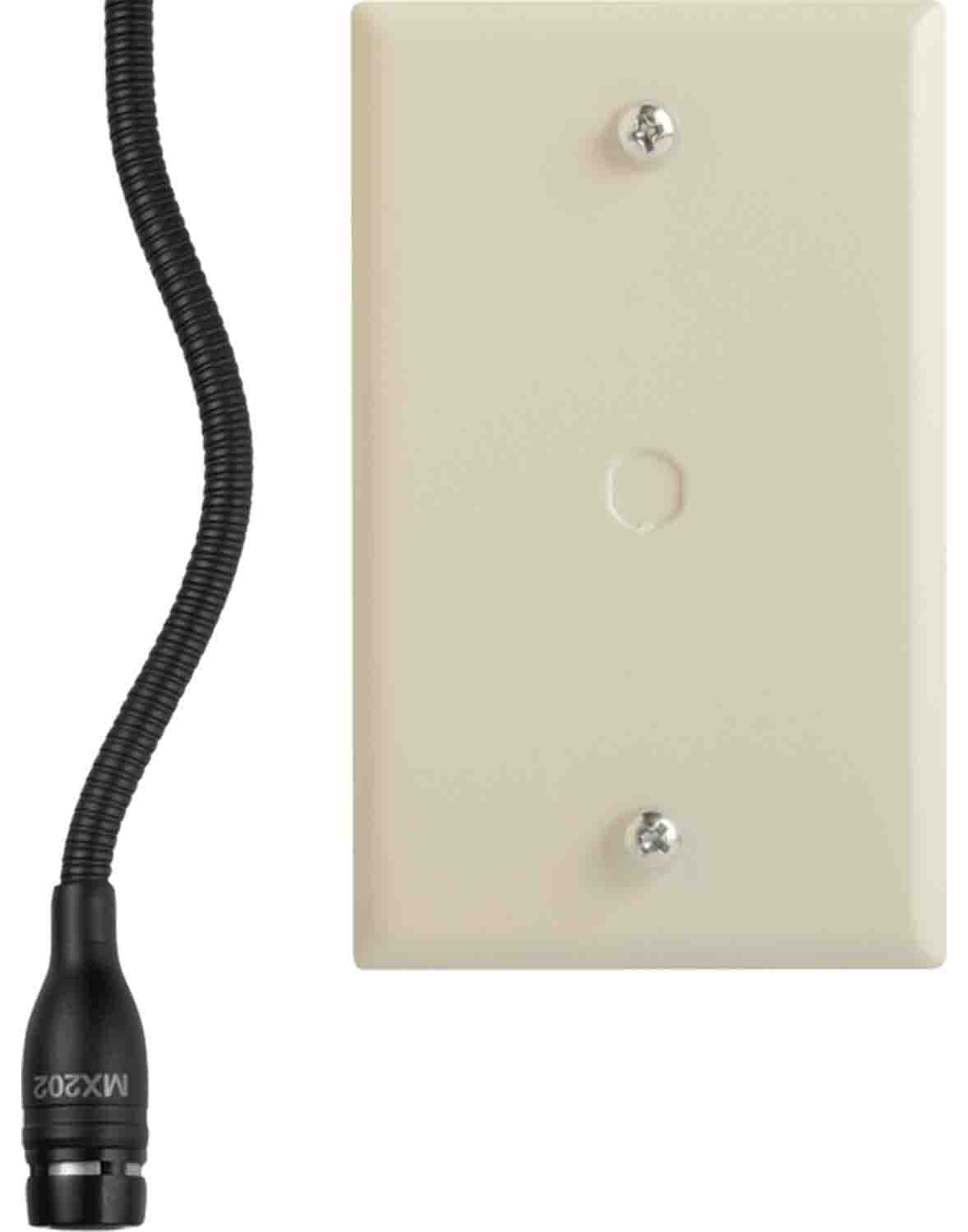 Shure MX202BP Microflex Overhead Microphone with Plate Mount - Hollywood DJ