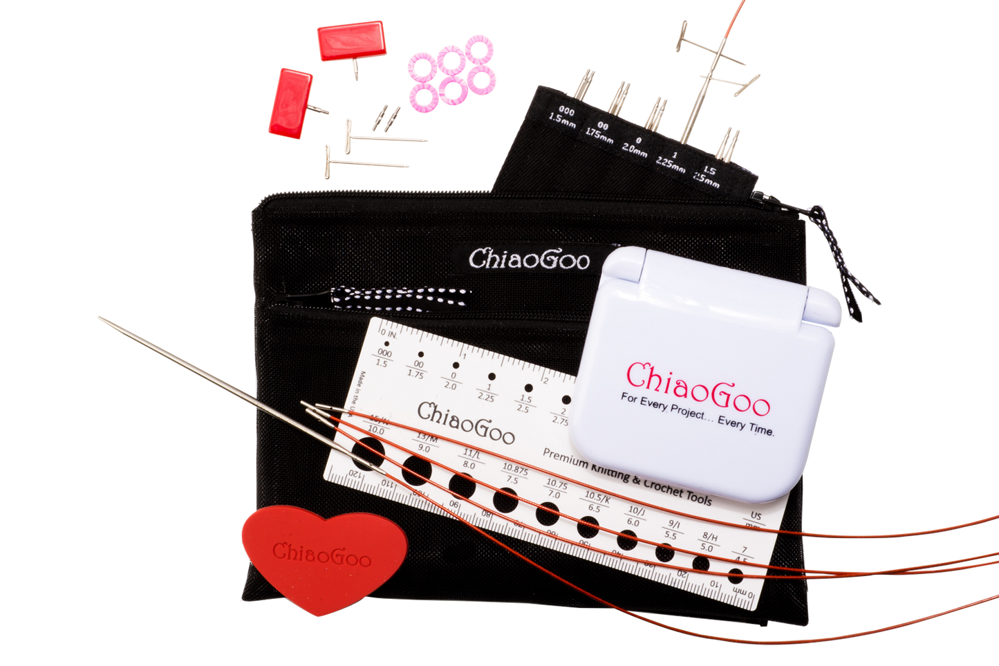 ChiaoGoo Twist 4" | Lace Interchangeable Set
