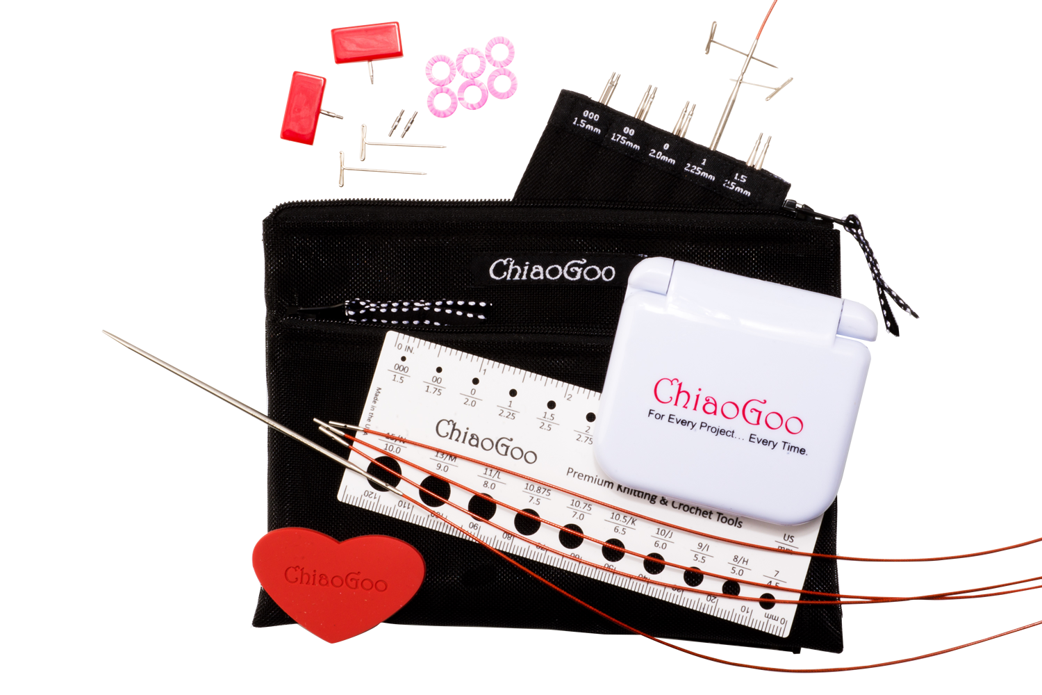 ChiaoGoo Twist 4" | Lace Interchangeable Set
