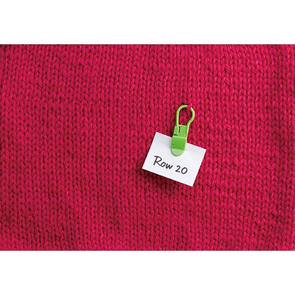 Clover Locking Stitch Markers - Clip Row 20