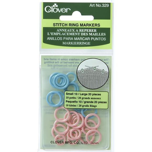 Clover Ring Stitch Markers