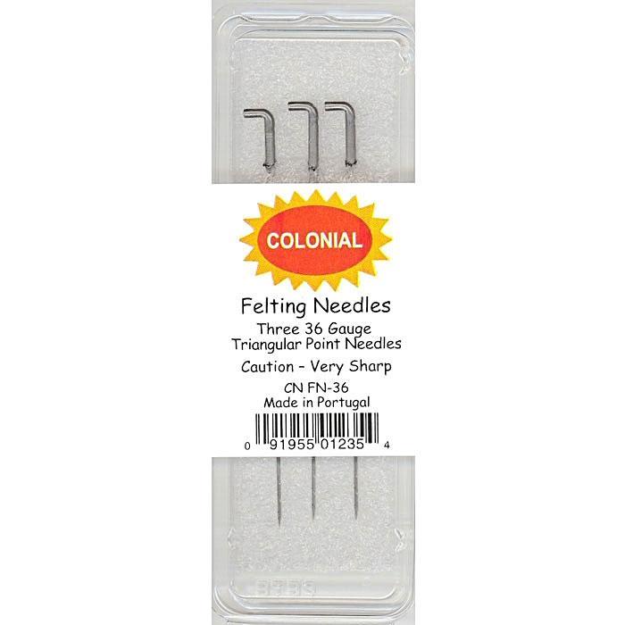 Colonial Felting Needle Packs