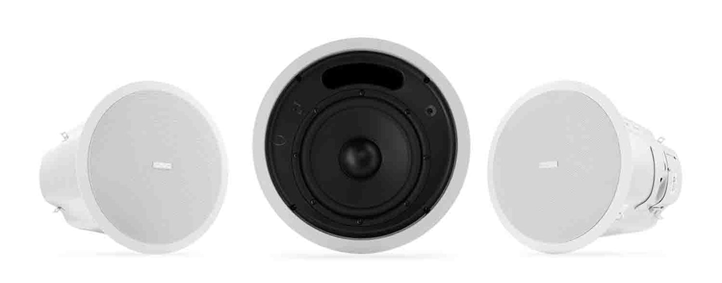 QSC AD-C81TW-WH Ceiling Mount Subwoofer System - White - Hollywood DJ