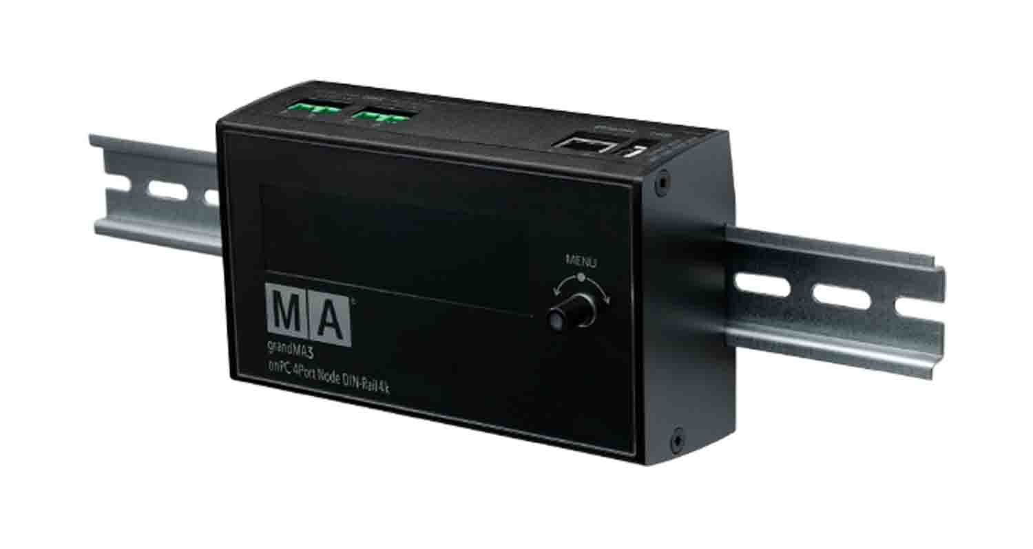 MA Lighting MA4023580 Grandma3 OnPC 4Port Node DIN-Rail 4k - Hollywood DJ