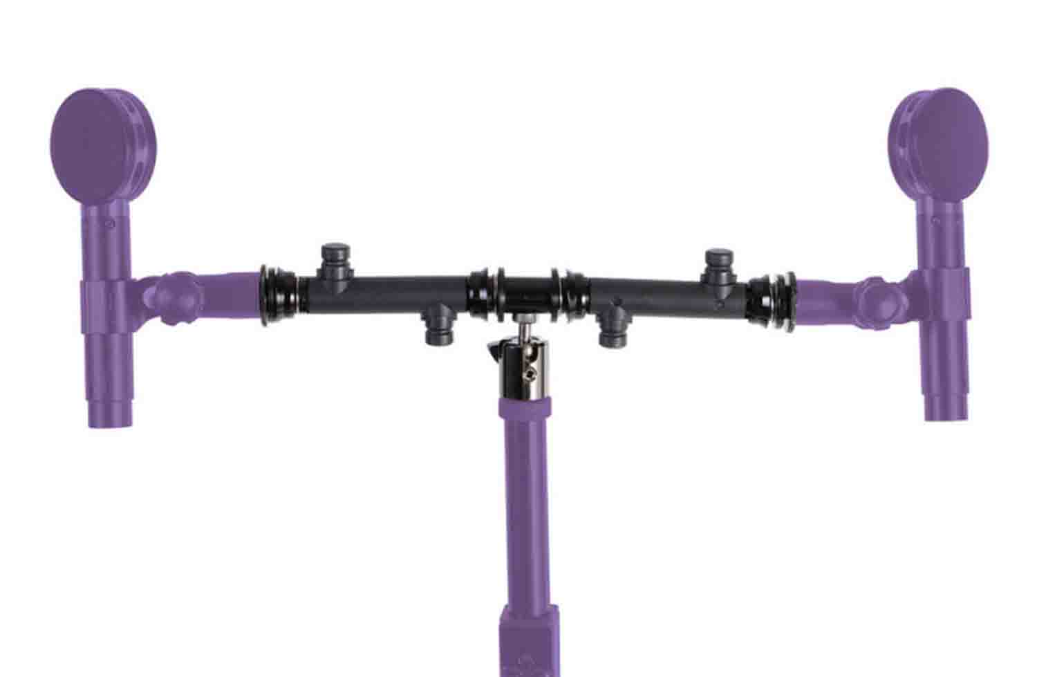 Onstage MY800 Quick-Release Stereo Microphone Bar - Black - Hollywood DJ