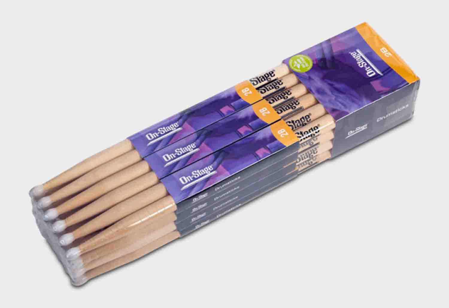 Onstage MN Maple Drum Sticks - Hollywood DJ