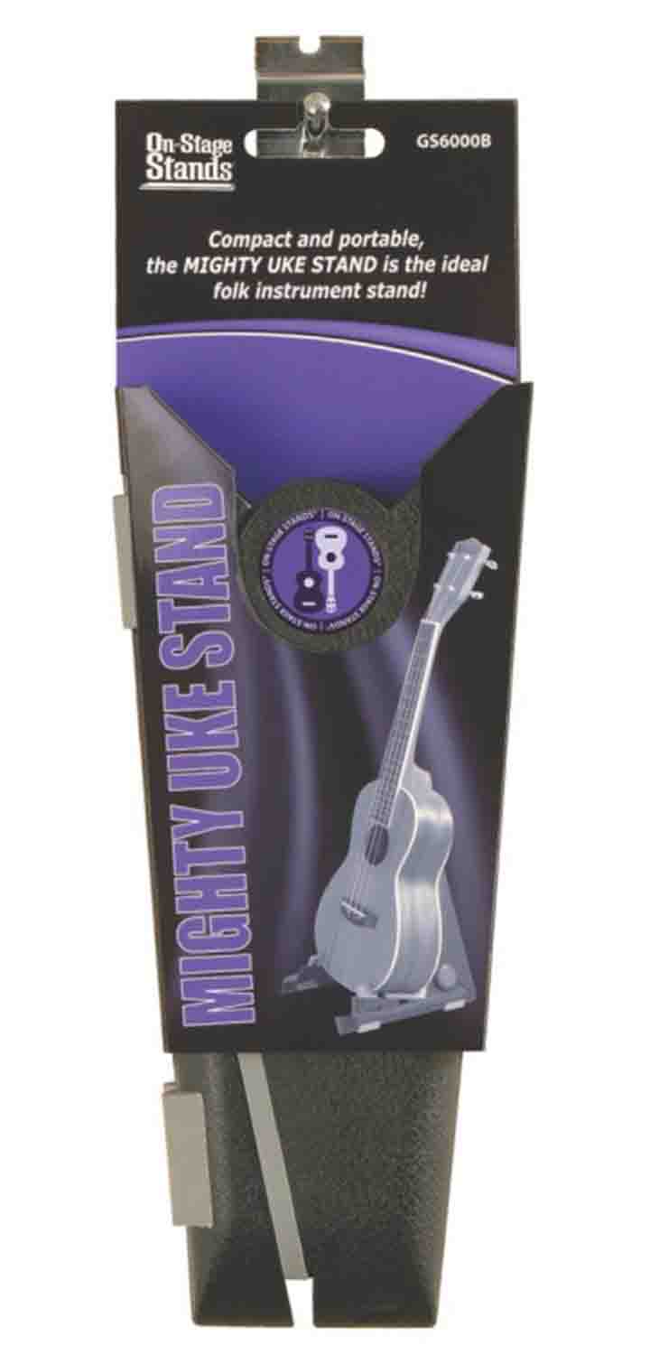 OnStage GS6000B Mighty Uke Stand - 	Black - Hollywood DJ