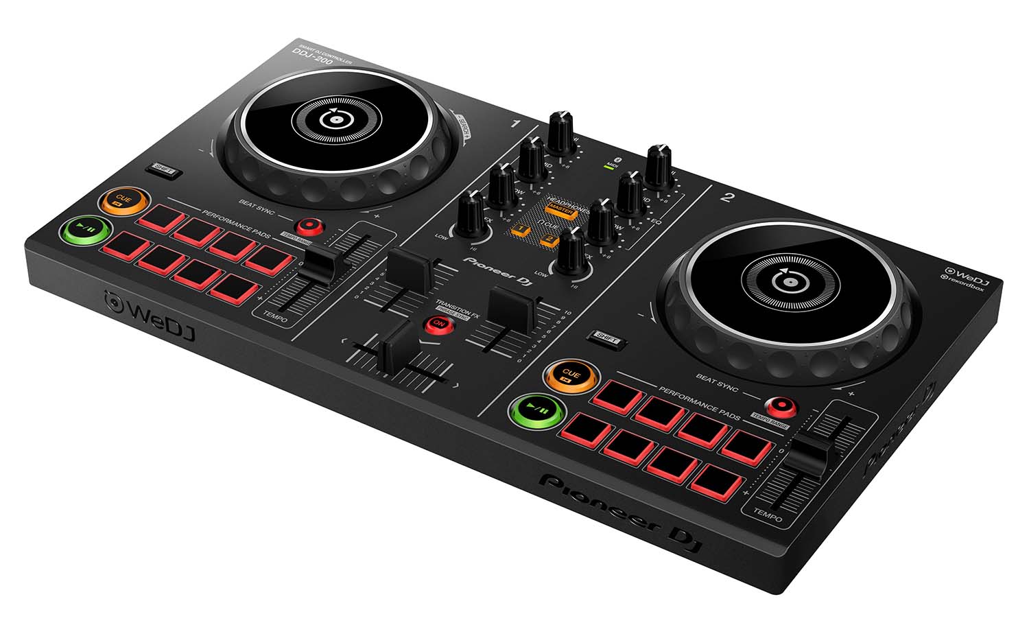 B-Stock: Pioneer DDJ-200, 2-Channel Smart DJ Controller - Hollywood DJ
