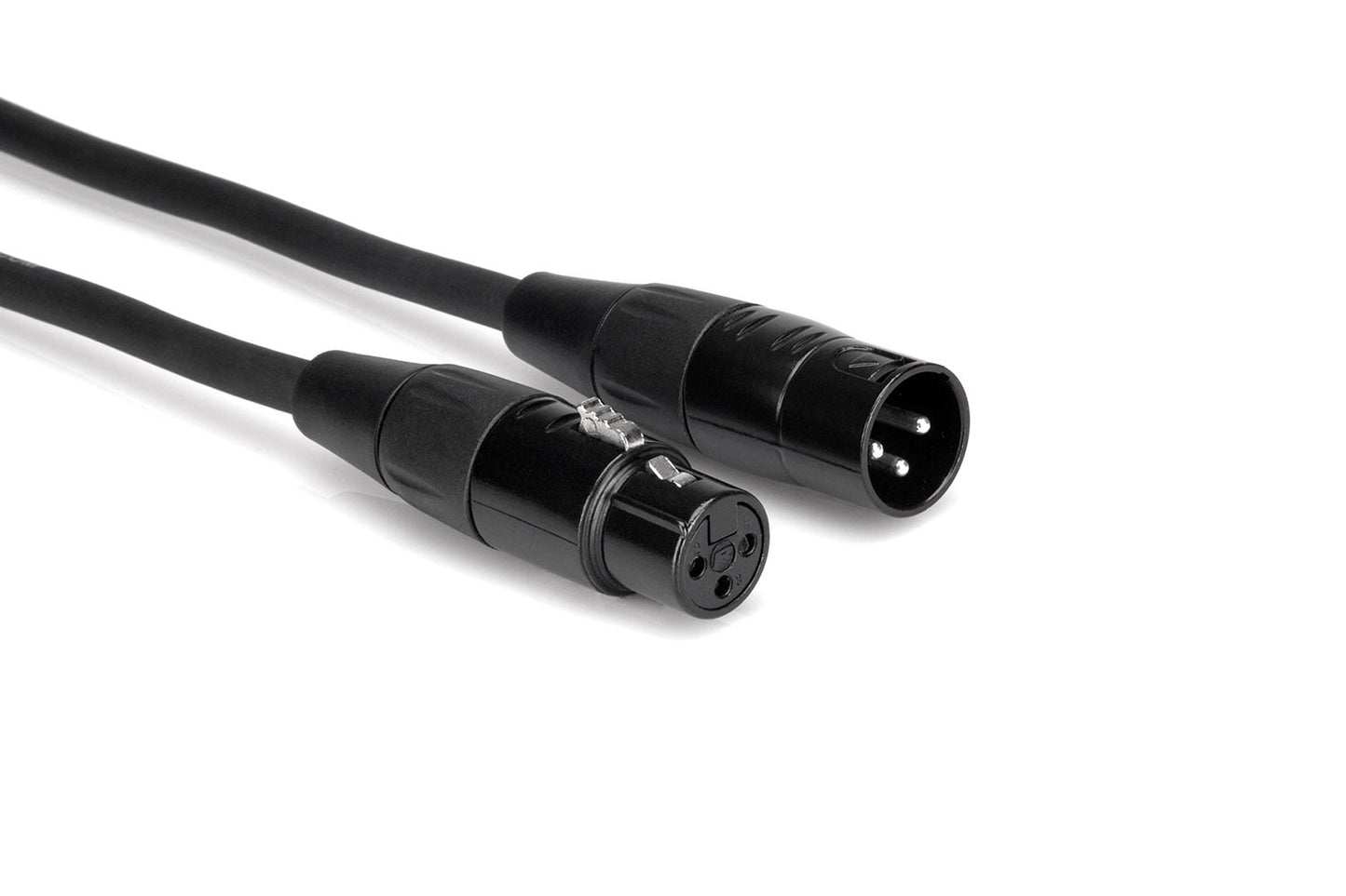 Hosa Pro Microphone Cable, REAN XLR3F to XLR3M - Hollywood DJ