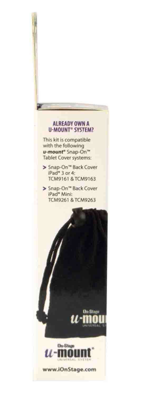 On Stage TCA1066 U-Mount Accessory Kit for Snap-On Models - Hollywood DJ