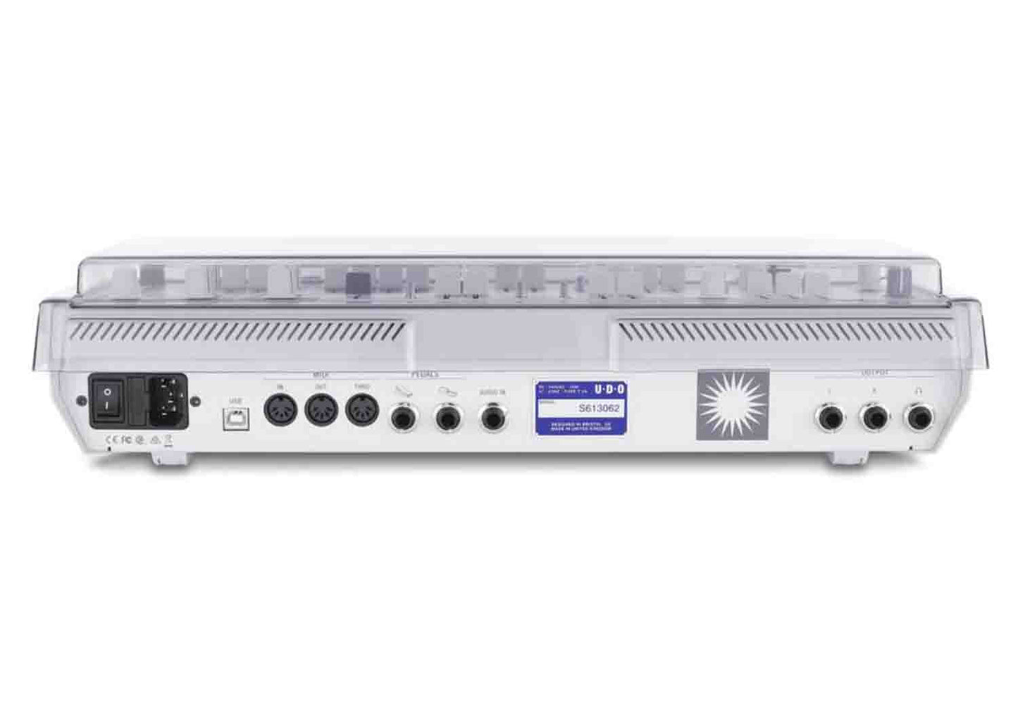 Decksaver DS-PC-SUPER6DESKTOP, Protection Cover for UDO Audio Super 6 Desktop - Hollywood DJ