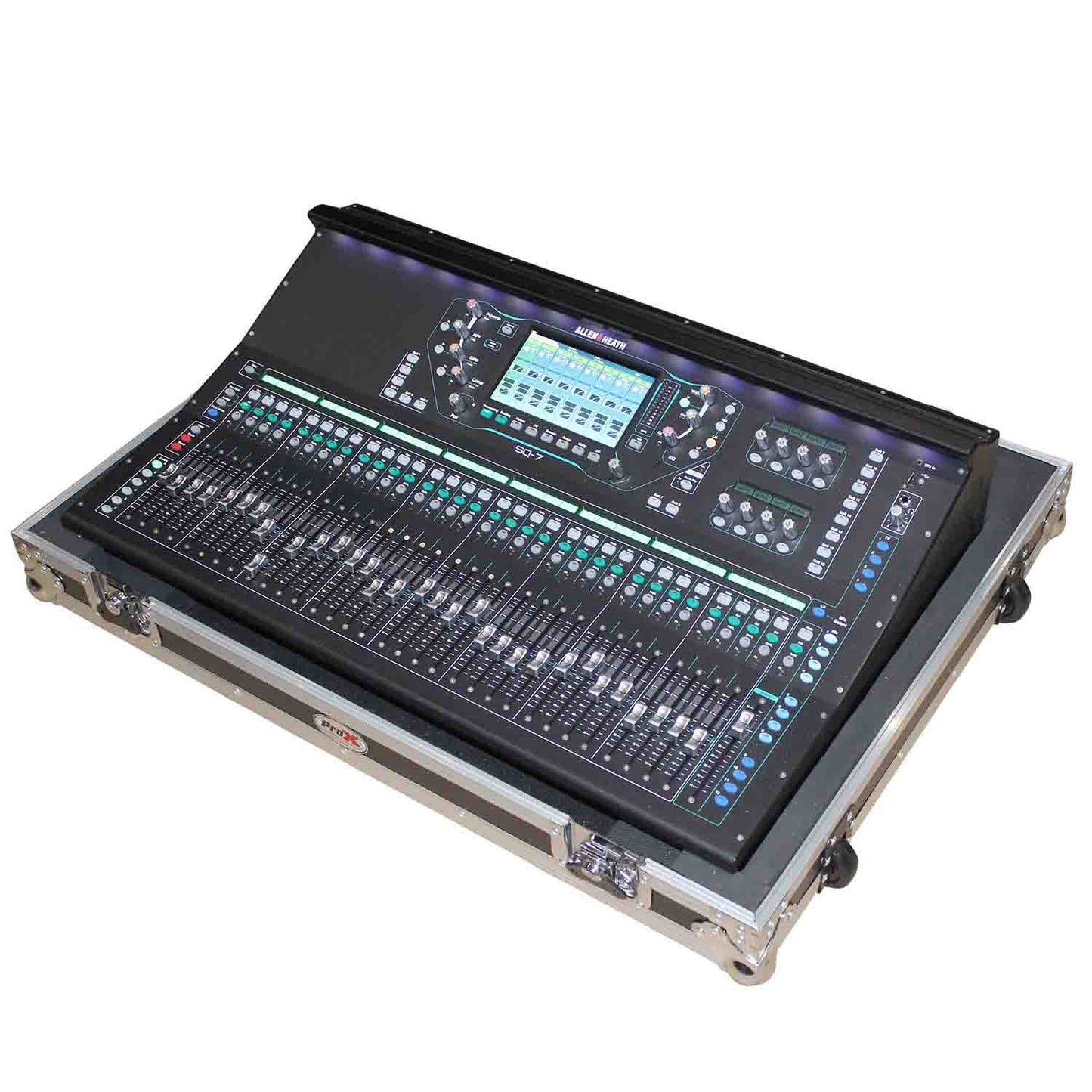 B-Stock: ProX XS-AHSQ7W DJ Flight Case for Allen and Heath SQ7 Digital Mixer Console with Wheels