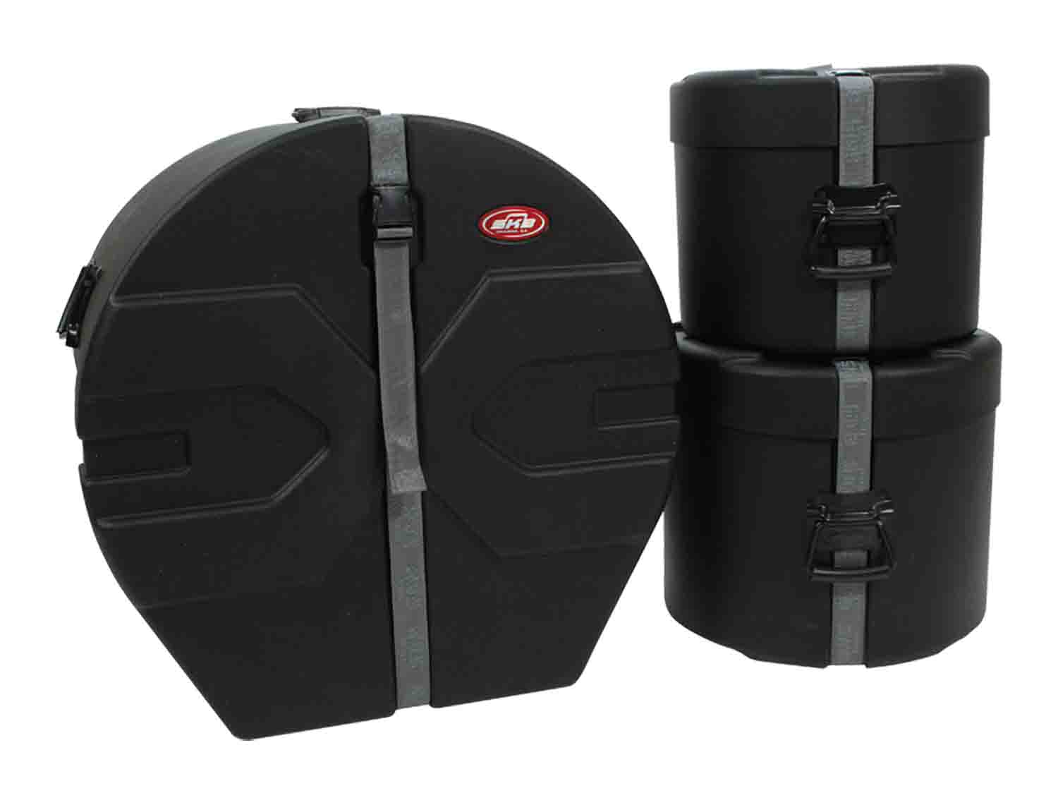 SKB Cases 1SKB-DRP1 Traditional D shape Drum Package 1 - Hollywood DJ