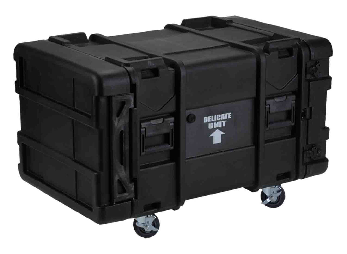 SKB Cases 3SKB-R908U28, 8U 28-Inch Deep rSeries Shock Rack Case - Hollywood DJ