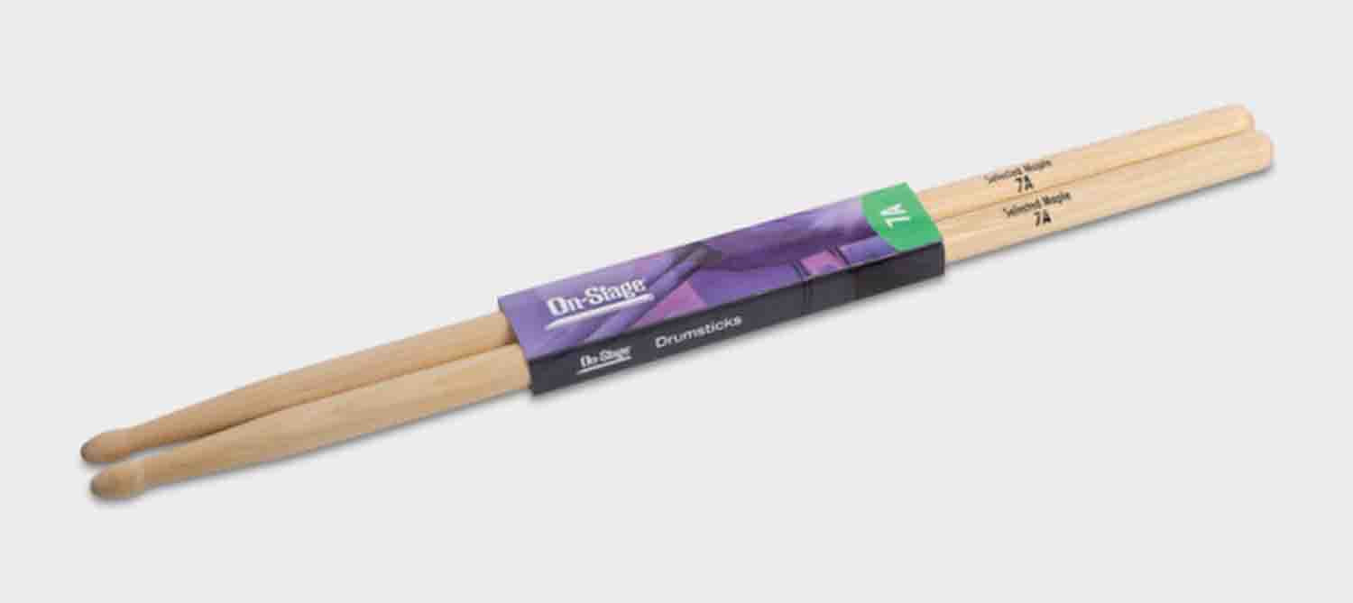 Onstage MW Maple Drum Sticks - Hollywood DJ