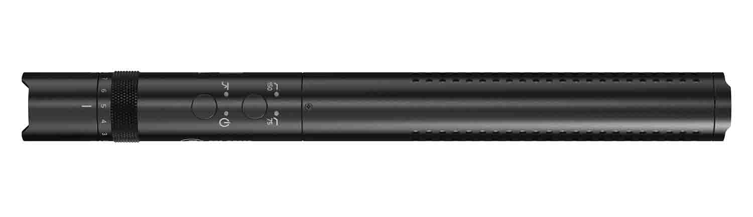 Mackie EM-98MS On-Camera Shotgun Microphone for Smartphones and DSLRs - Hollywood DJ