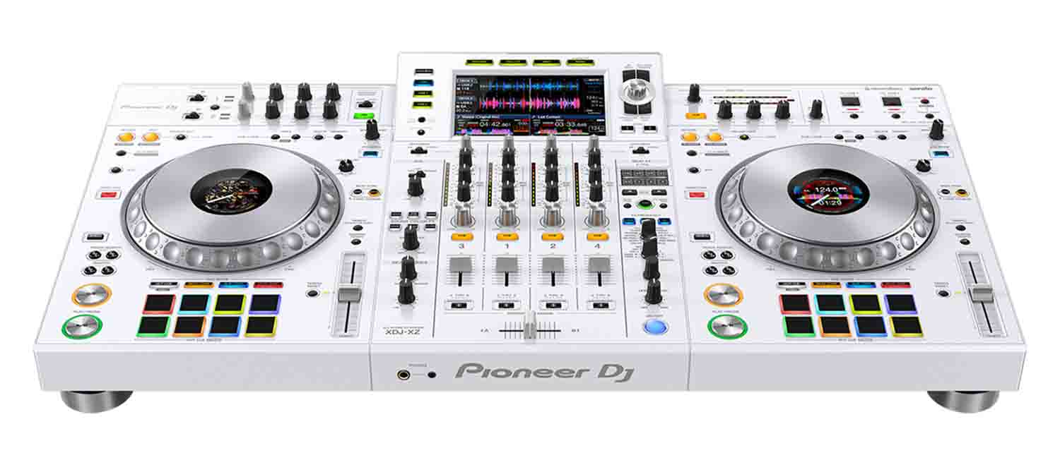 Pioneer DJ XDJ-XZ-W 4-channel Digital DJ Controller System all in one - White - Hollywood DJ