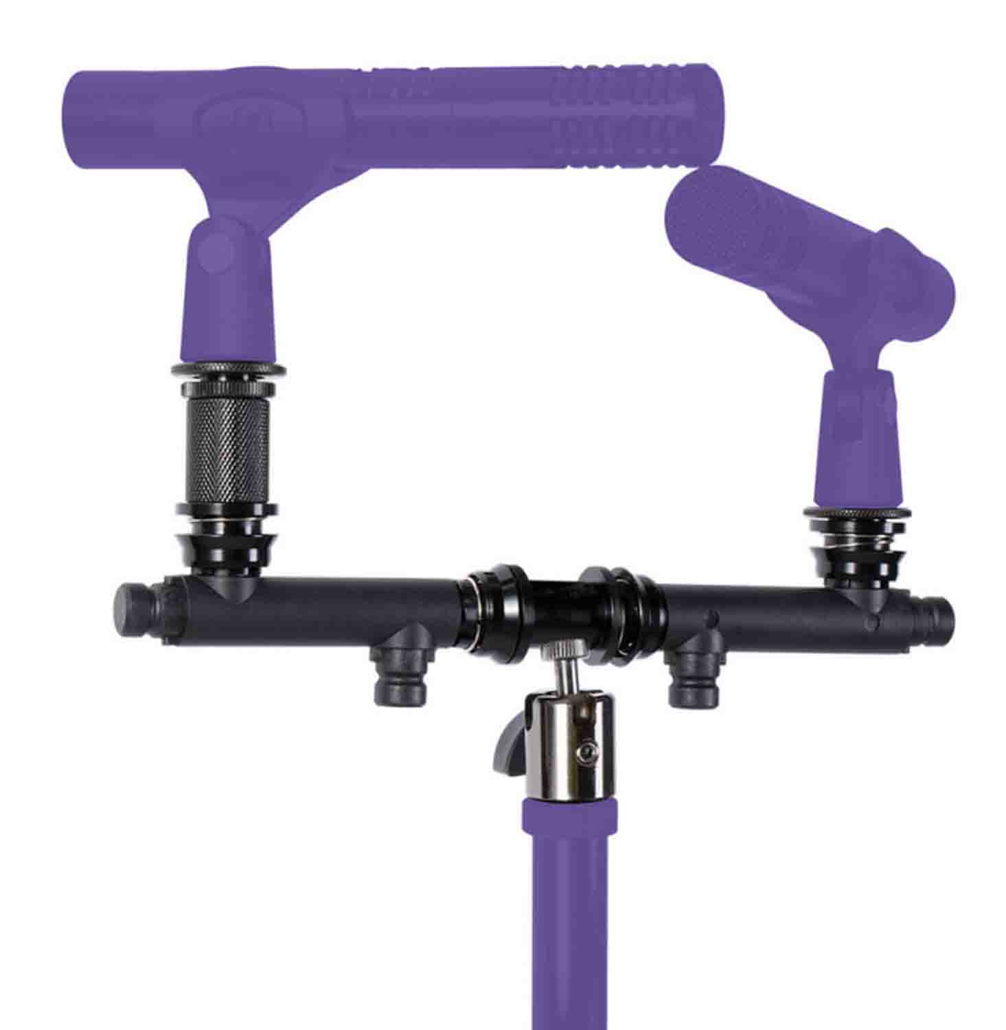 Onstage MY800 Quick-Release Stereo Microphone Bar - Black - Hollywood DJ