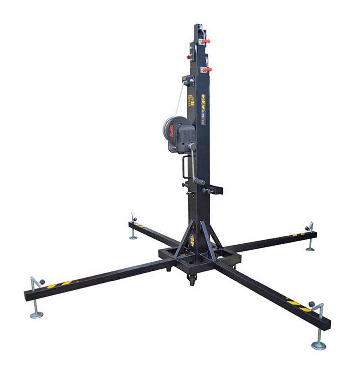 ProX XTF-T106D, Top Loading Lifting Tower - Capacity 496 lbs - Hollywood DJ