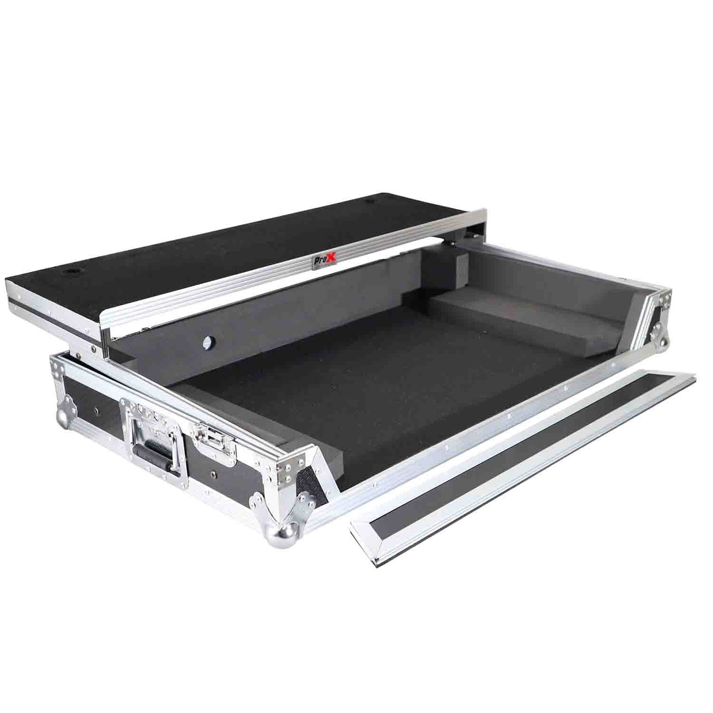 ProX XS-DDJSZWLT DJ Flight Case For Pioneer DDJ-SZ DDJ-RZ DJ Controller W-Laptop Shelf and Wheels - Hollywood DJ