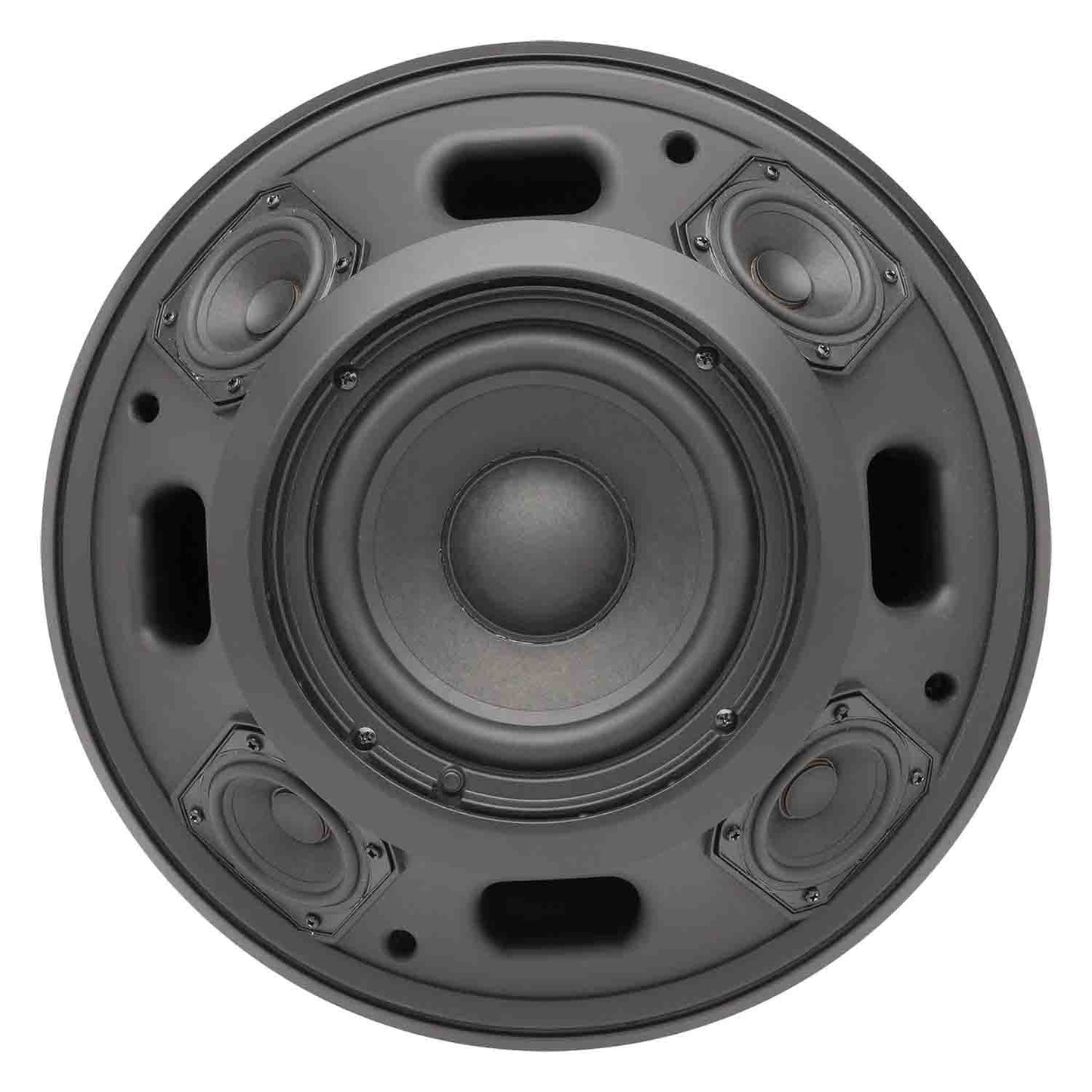 QSC AD-P.HALO-BK Integrated SUB/SAT Pendant Loudspeaker System - Hollywood DJ