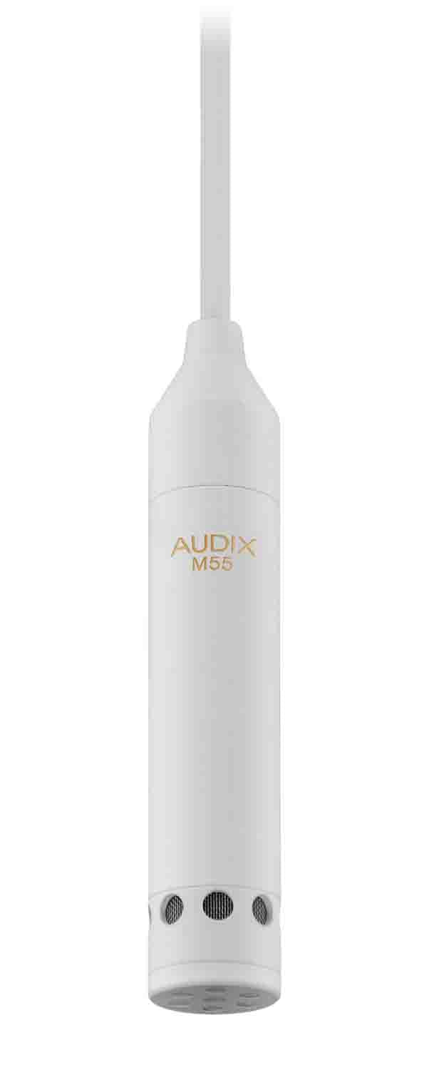 Audix M55WO Omnidirectional Hanging Ceiling Microphone with Height Adjustment - Hollywood DJ