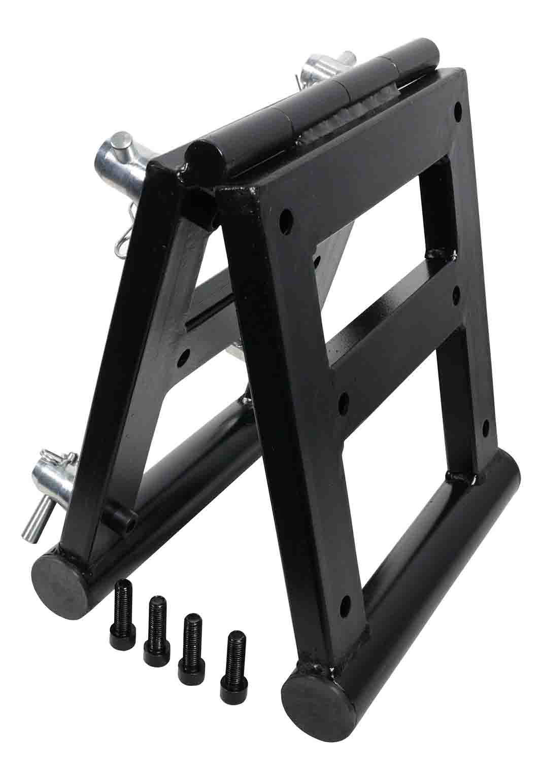 ProX XT-BH180-BLK (180˚) degree Adjustable Plate Hinge For XT-SQ F34 Conical Truss - Junction Box Angle /Black Finish - Hollywood DJ