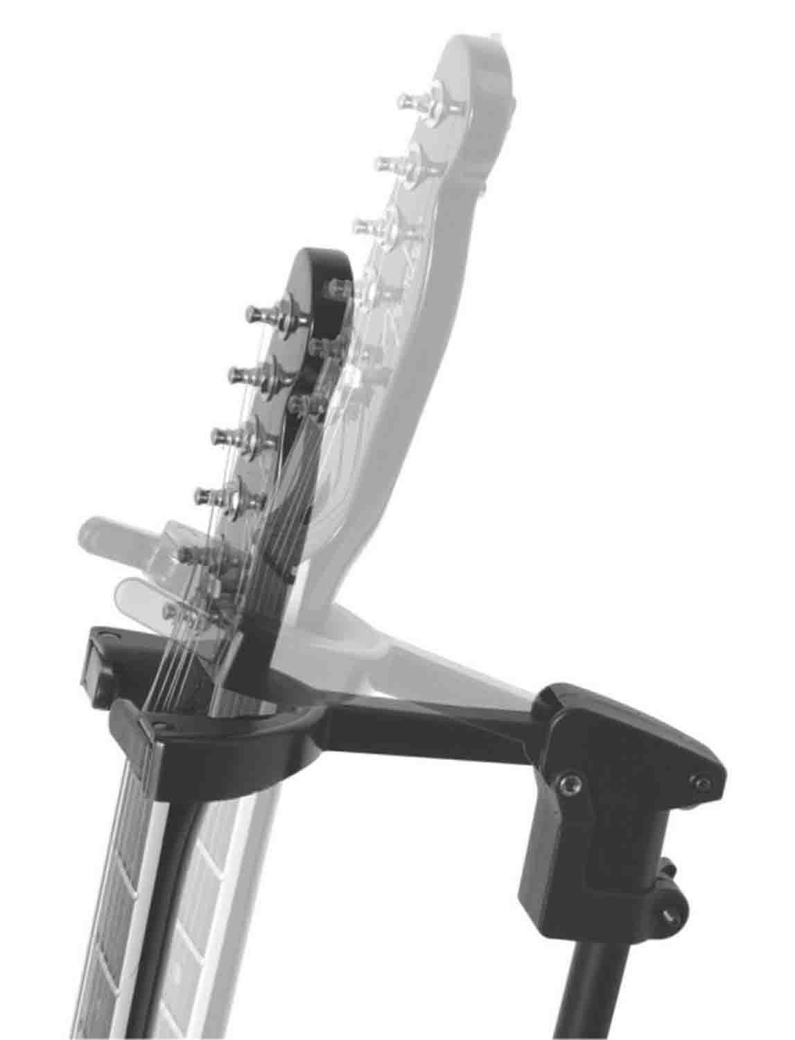 OnStage GS8200 Hang-It ProGrip II Guitar Stand - Hollywood DJ