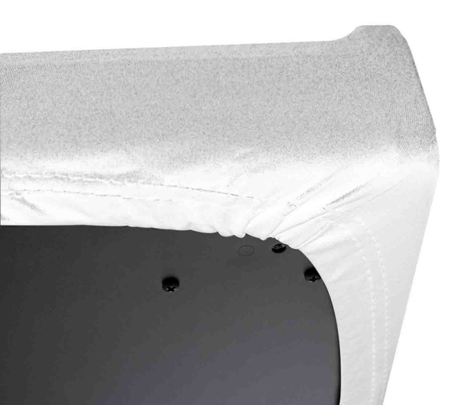 On Stage KDA70 Keyboard Dust Cover - White - Hollywood DJ
