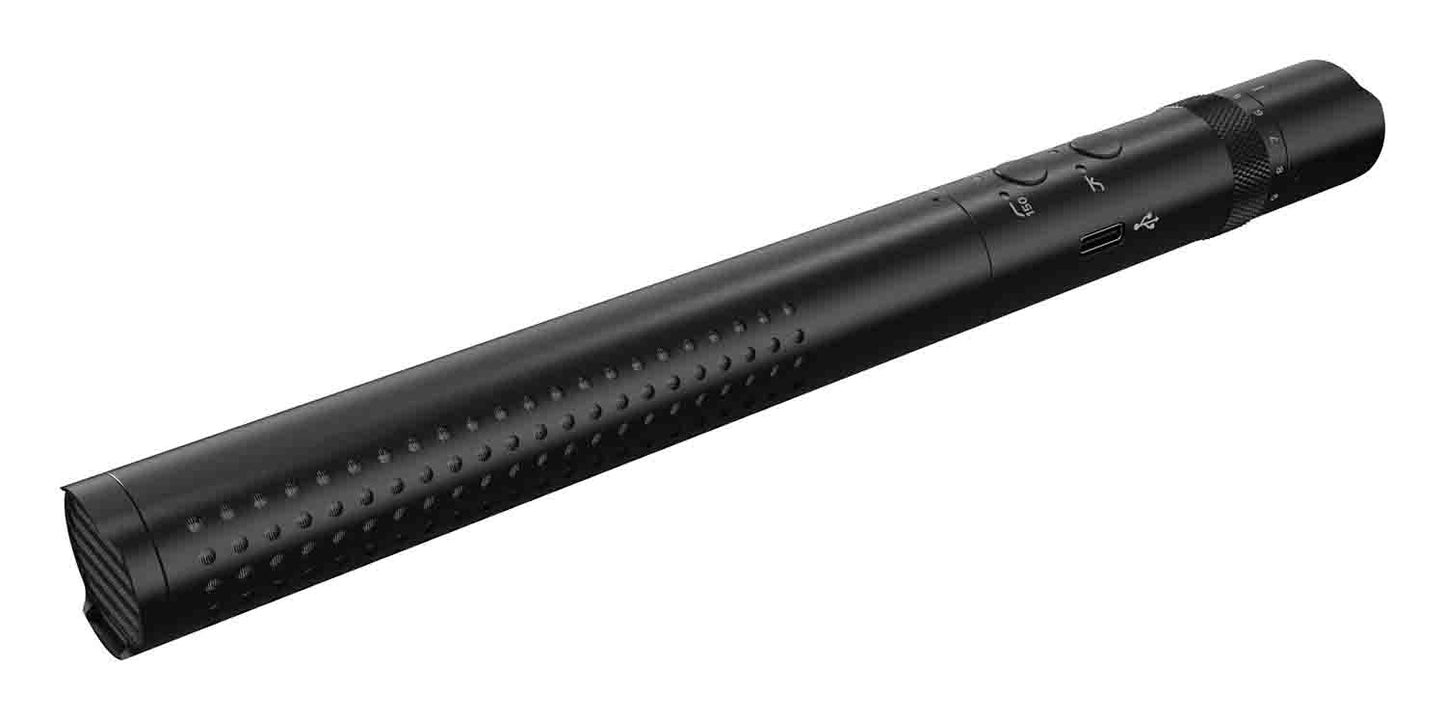 Mackie EM-98MS On-Camera Shotgun Microphone for Smartphones and DSLRs - Hollywood DJ
