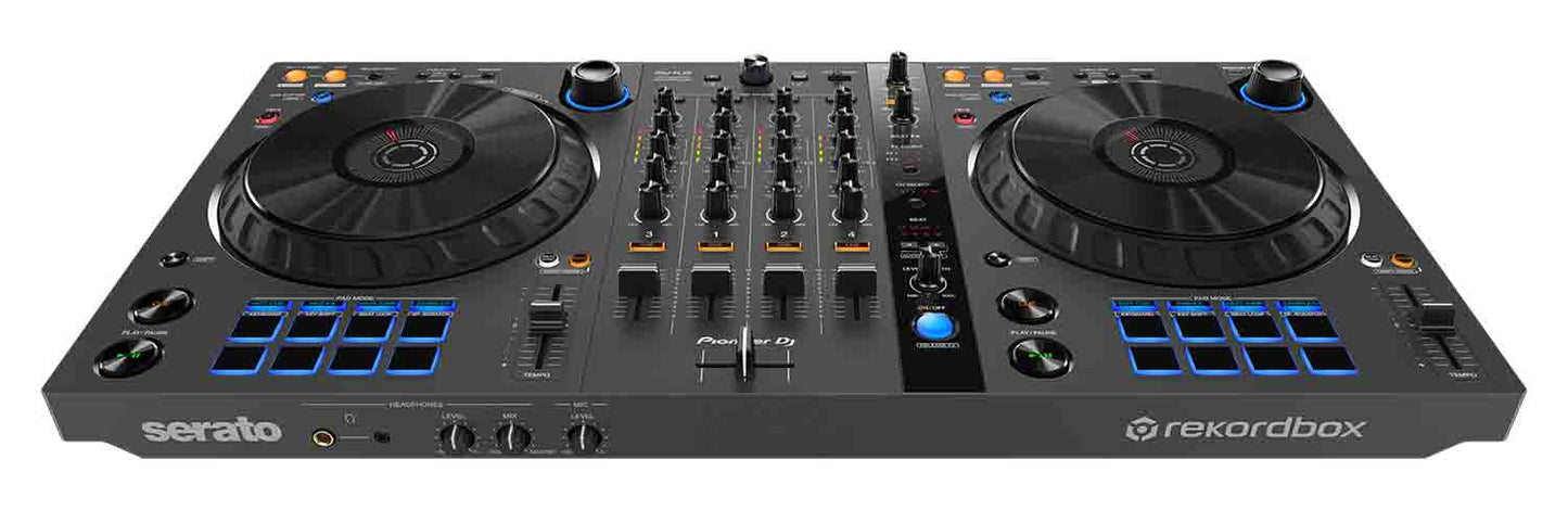 Pioneer DJ DDJ-FLX6-GT 4-Channel DJ Controller - Rekordbox, Serato, Virtual DJ - Hollywood DJ