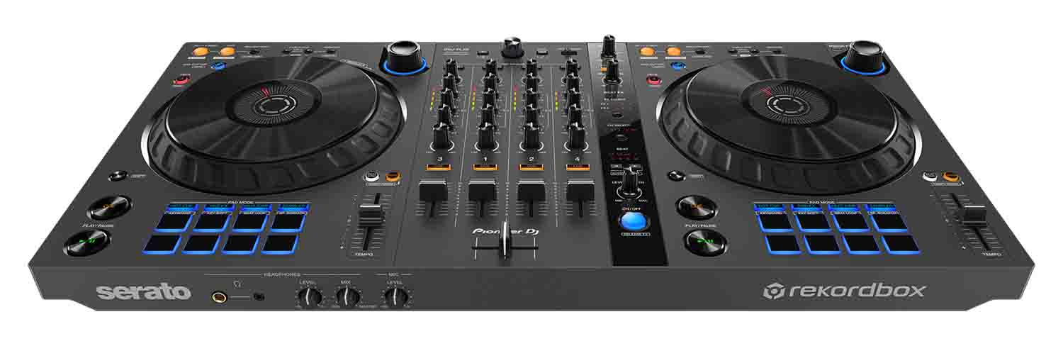 Pioneer DJ DDJ-FLX6-GT 4-Channel DJ Controller - Rekordbox, Serato, Virtual DJ - Hollywood DJ