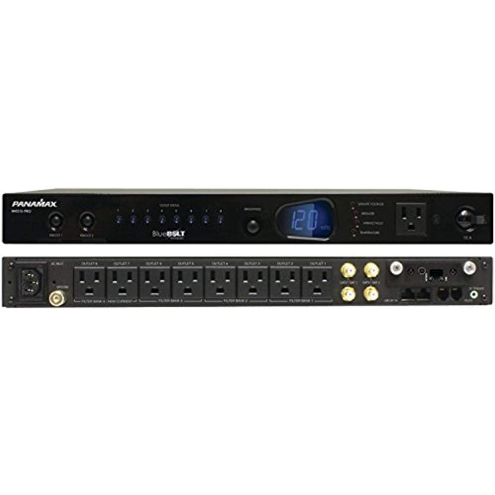 Open Box: Panamax M4315-PRO Bluebolt 9-Outlet 15 Amp Power Management - Hollywood DJ