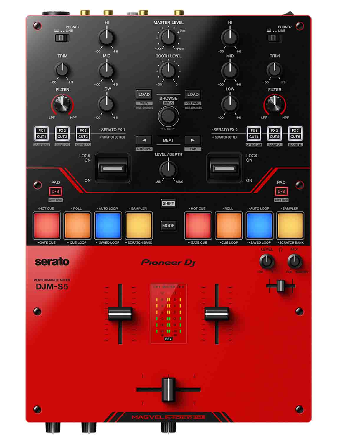 Serato Spinmaster Pioneer DJMS5 Turntable Starter Package - Hollywood DJ