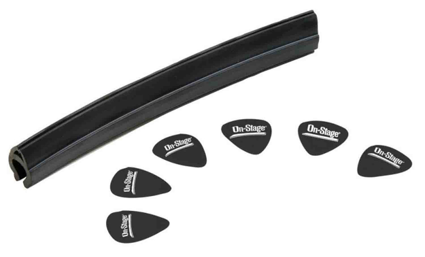 On Stage GSAPK6700 Mic Stand Pick Hold-It (w/ 5 Heavy Picks) - Hollywood DJ