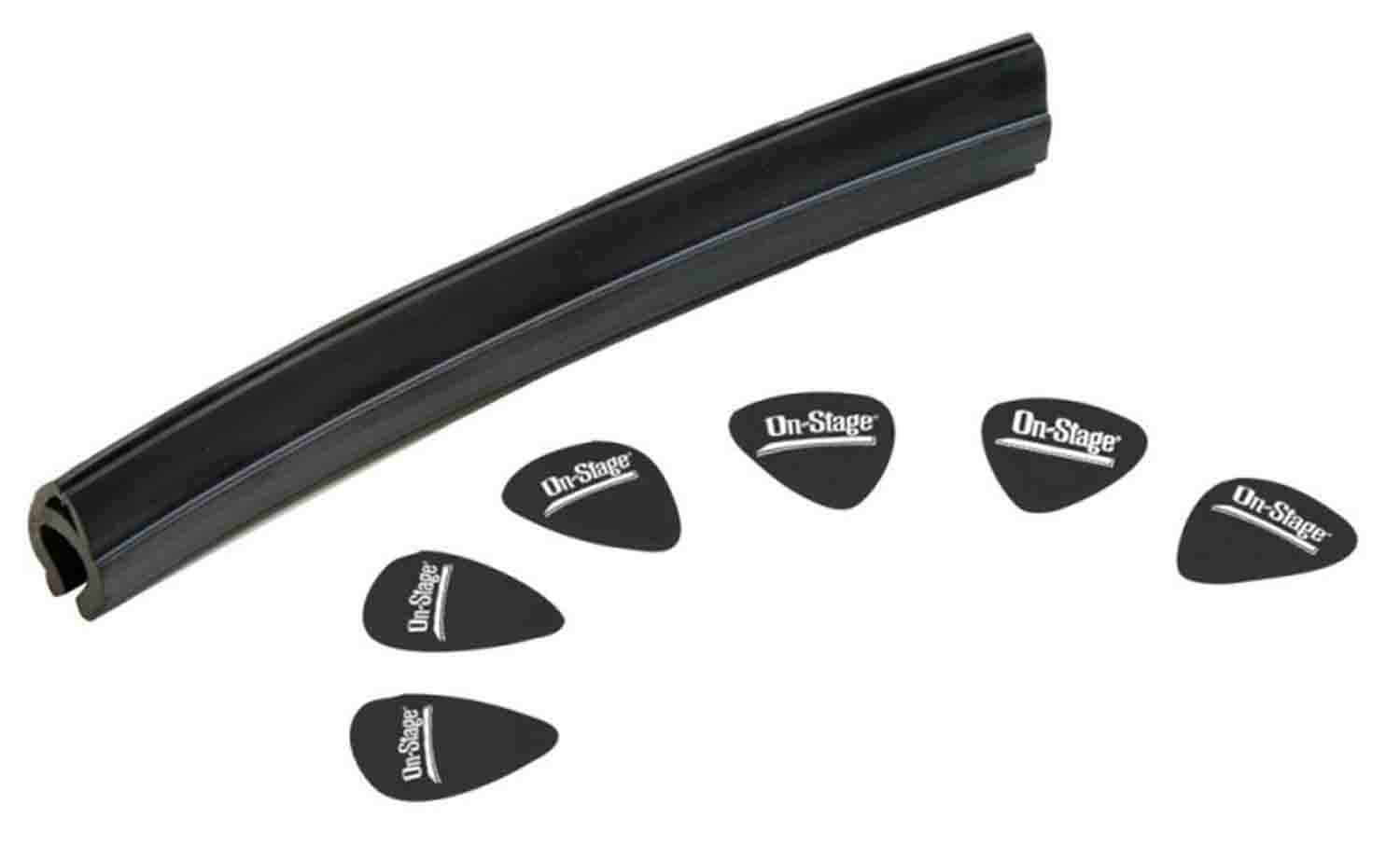 On Stage GSAPK6700 Mic Stand Pick Hold-It (w/ 5 Heavy Picks) - Hollywood DJ