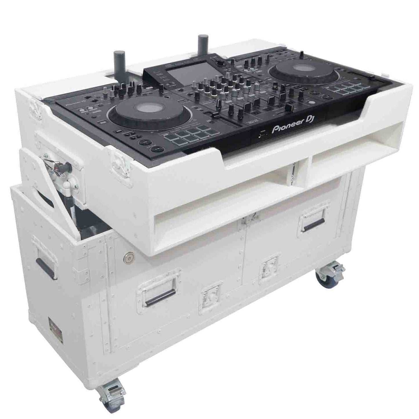 PROX XZF-UCXX WHITE Case Flip Case For XDJ-XZ DDJ-SZ, DDJ-SX, DDJ-1000 - WHITE - Hollywood DJ
