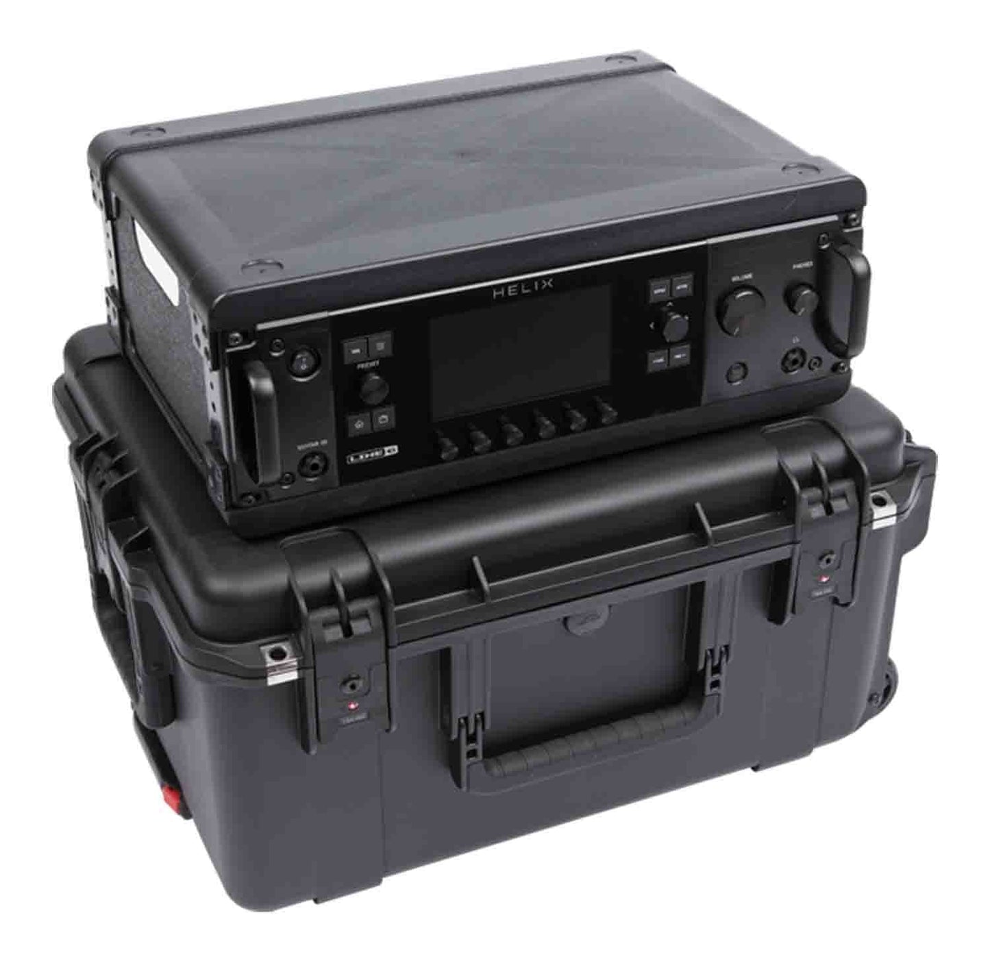 SKB Cases 3i-2217M103U 3U iSeries Injection Molded Fly Rack Case - Hollywood DJ