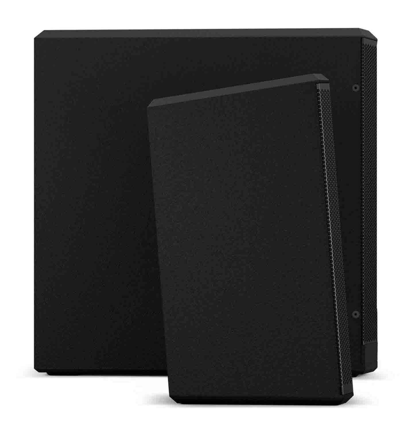 LD Systems DAVE 15 G4X Compact 2.1 Powered PA System with Bluetooth and Mixer - 1000W RMS