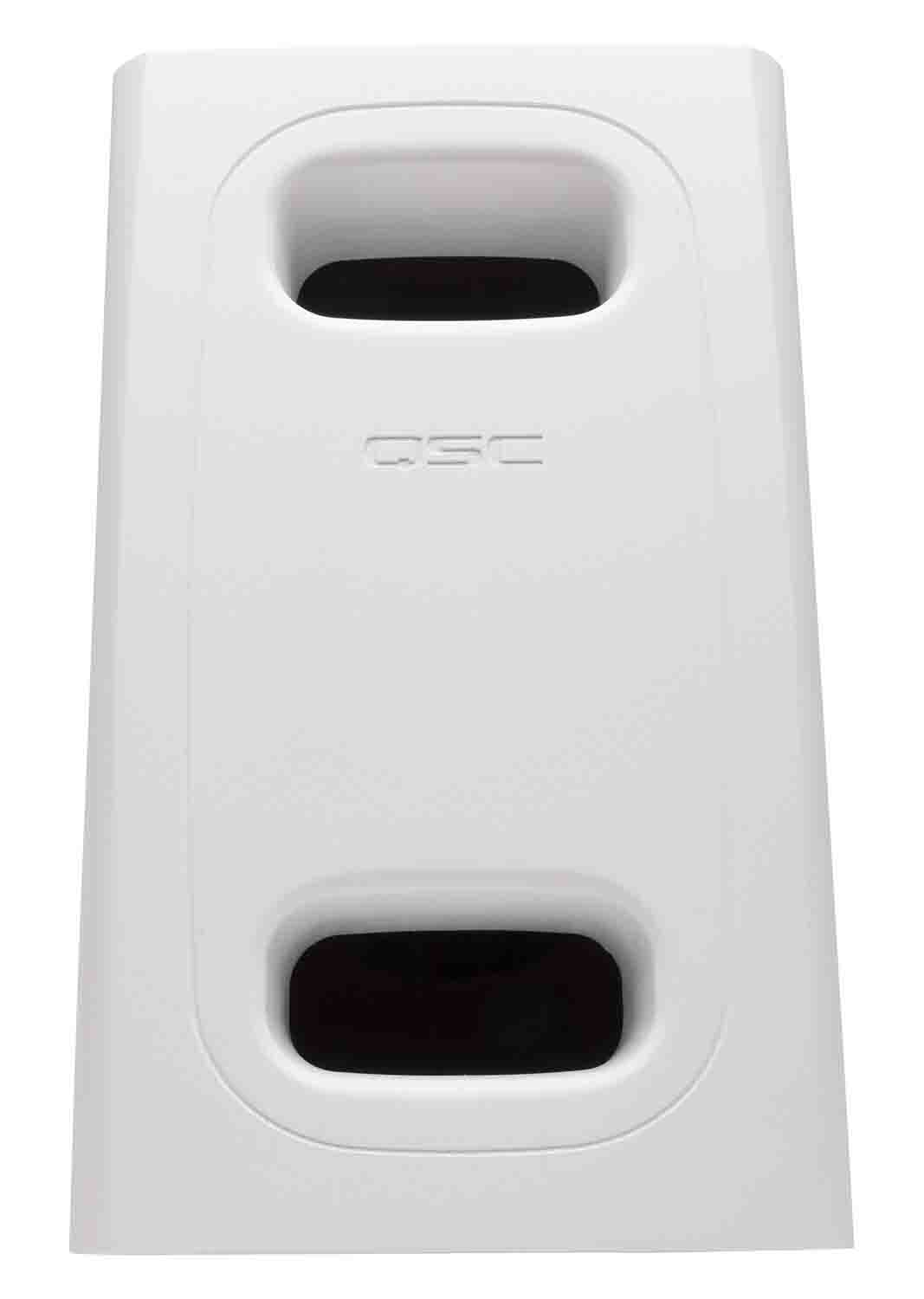 QSC AD-S.SUB-WH 6.5-inch Dual Voice Coil, Small Format Surface Subwoofer - Hollywood DJ