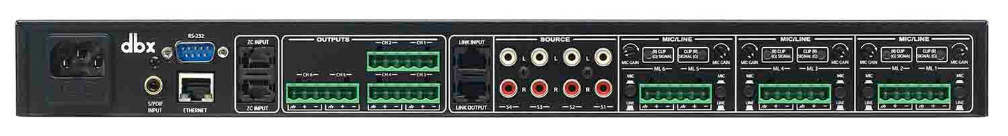 DBX 1261M 12x6 Digital Zone Processor - Hollywood DJ