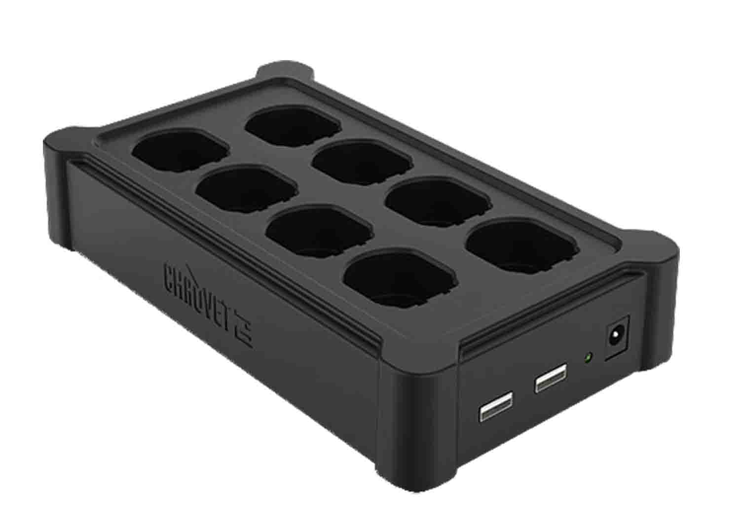 Open Box: Chauvet DJ D-Fi XLR Pack, Wireless Communication Pack Includes 1 Transmitter, 3 Receivers and 1 Multi Charger - Hollywood DJ
