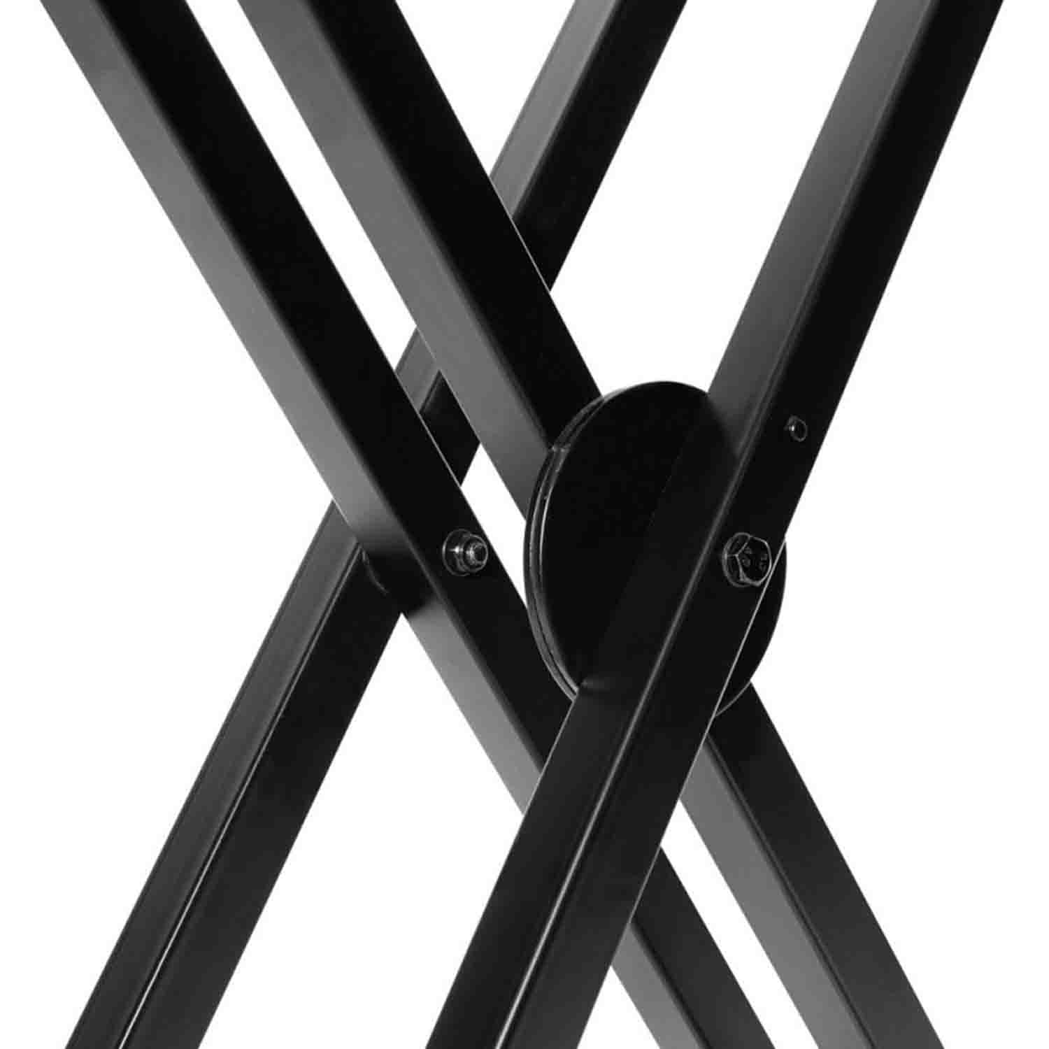 Onstage KS7292 Double-X ERGO-LOK Keyboard Stand with Second Tier - Hollywood DJ