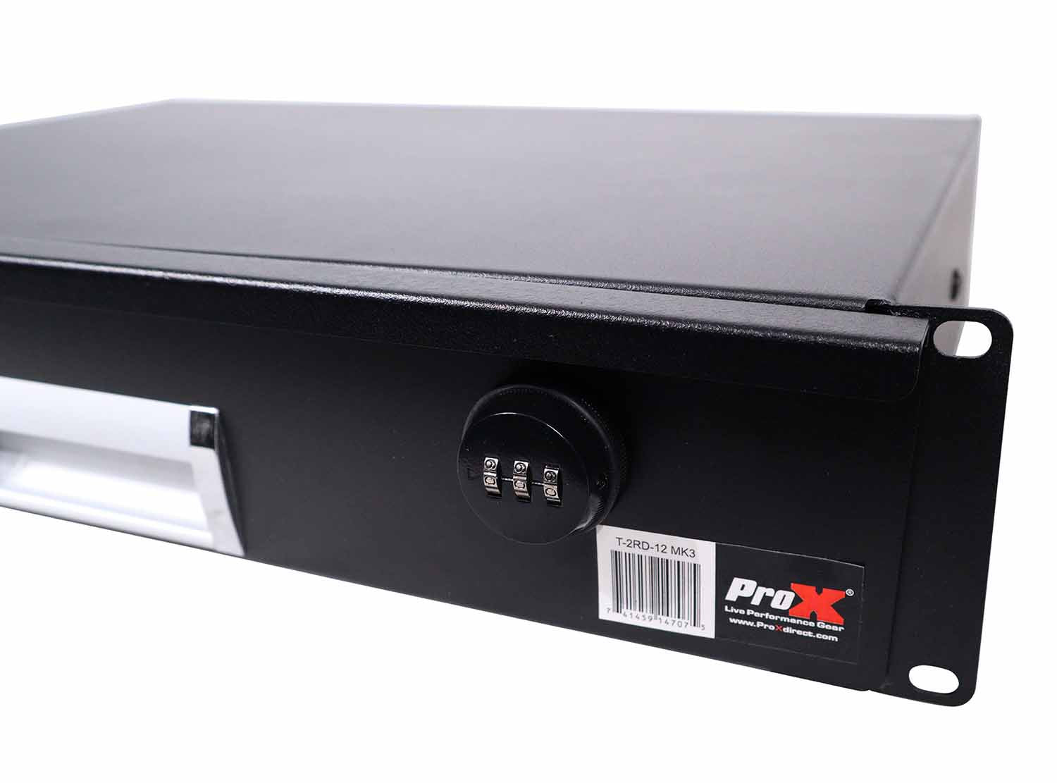 ProX T-2RD-12 MK3, 12" Deep Heavy Duty 2U Space Rack Drawer - Hollywood DJ